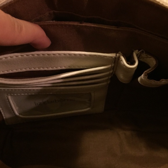 Liz Claiborne Genuine Leather Shoulder Bag - Picture 3 of 4