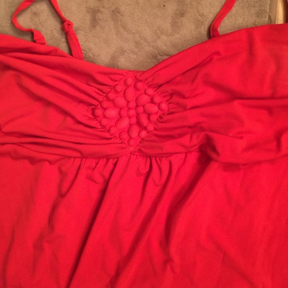 Orange red tank (1) - Picture 2 of 3