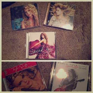 Taylor Swift CD & DVD Collection