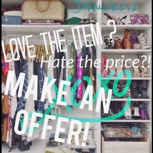 Make an offer! Bundle for 30% off!