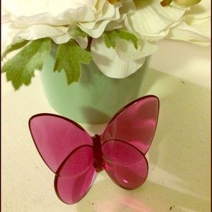 Baccarat butterfly crystal (lucky butterfly)