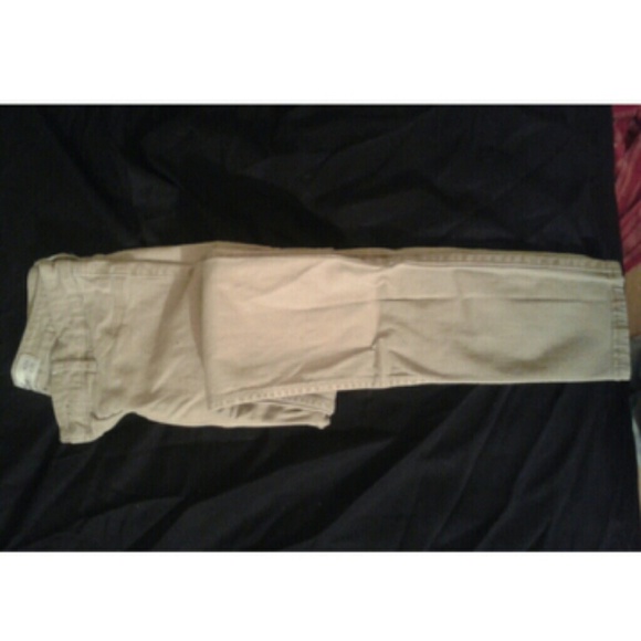 Hollister Khakis Skinny Jeans