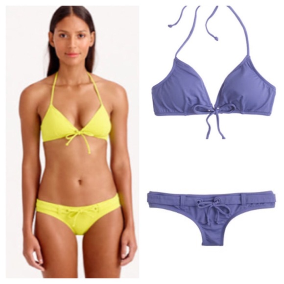 J. Crew Tops - 🔴 SOLD J. Crew Italian Matte Bikini / Hipster Set