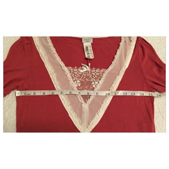 Measurements for La Perla nightgown