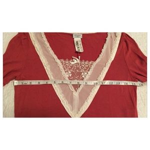 Measurements for La Perla nightgown