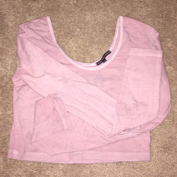 Long sleeve tight crop!