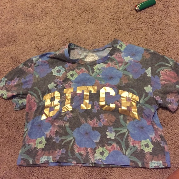 Vintage flower crop