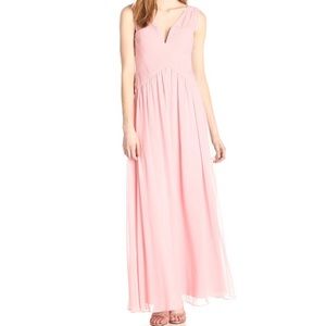 BCBG Astrella Sleeveless Gown Pink 6