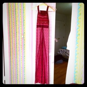 Athleta halter-style maxi dress