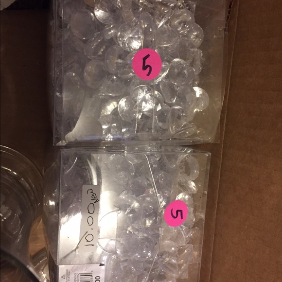Wedding crystal fill for table scatter/vase fill