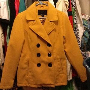 Yellow coat