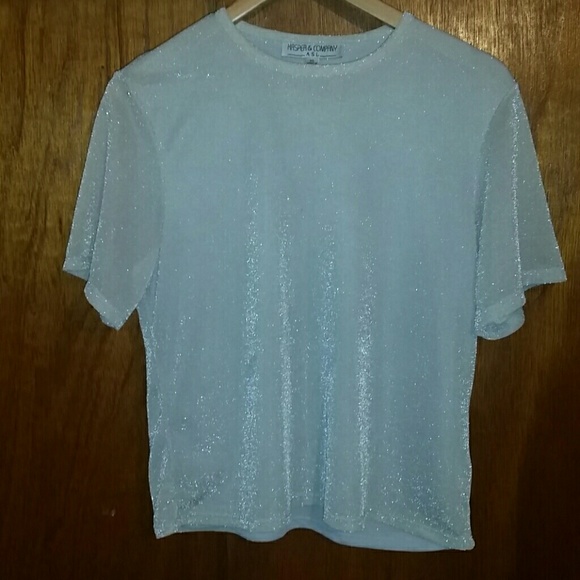 Grey Shimmering Top by Kasper&Company ASL