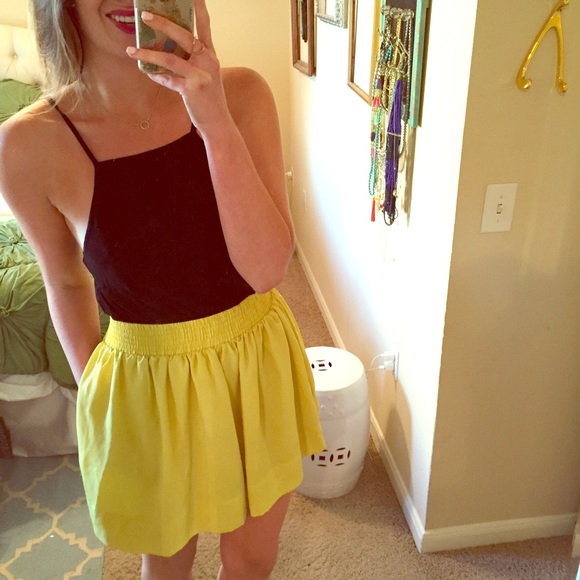 Forever 21 Dresses & Skirts - Citron mini skirt