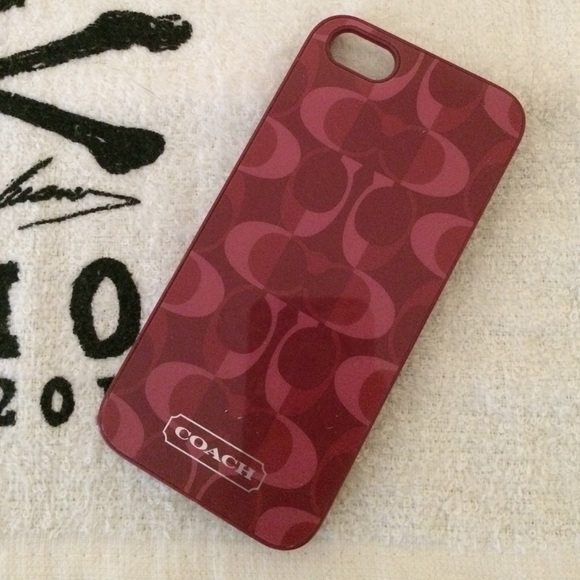 Coach phone case
