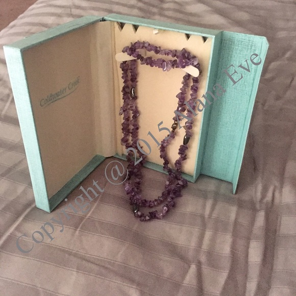 Genuine Amethyst Necklace - Picture 4 of 4