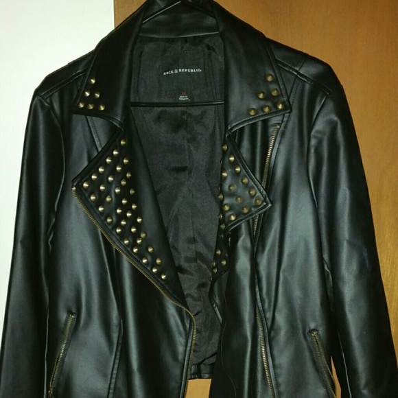 Rock and Republic Faux Leather Jacket