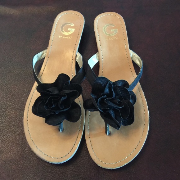 Guess Black Sandals Size 10M