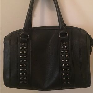 Aldo black bowling bag