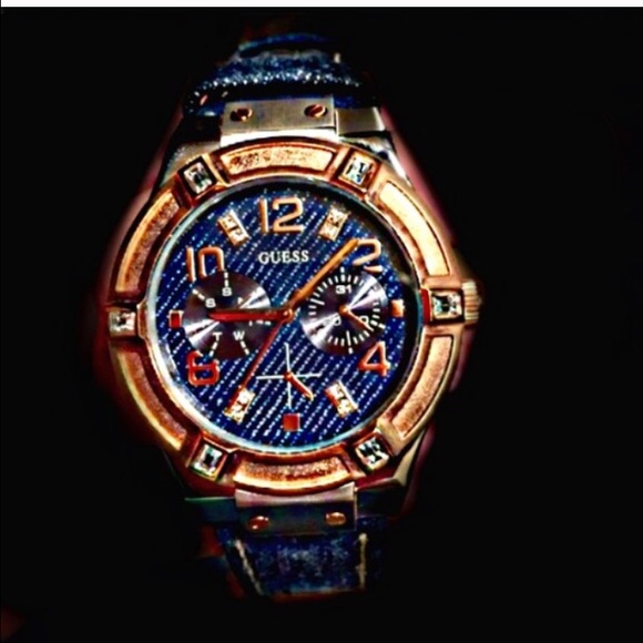 Guess Jewelry - 🌼NWOT Authentic Guess blue jean watch