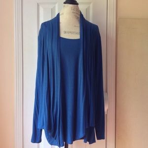 Coldwater Creek one piece Jersey Flyaway style Top