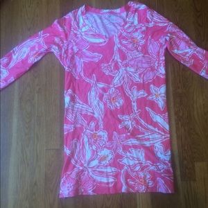 LILLY PULITZER LONG SLEEVE COVER UP/ TUNIC