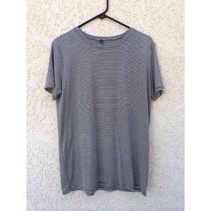 Striped T shirt dress