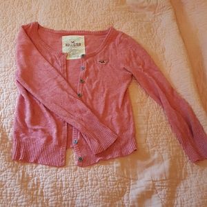 Pink hollister sweater