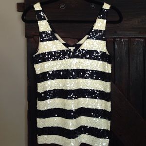 Jcrew Sequin Tank size XS
