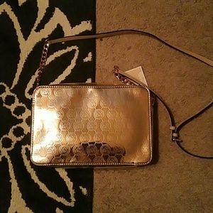 Michael Kors Pale Gold Crossbody