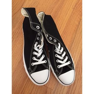 Black All Star High Top Converse