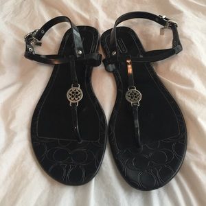 Coach Black Sandals✨