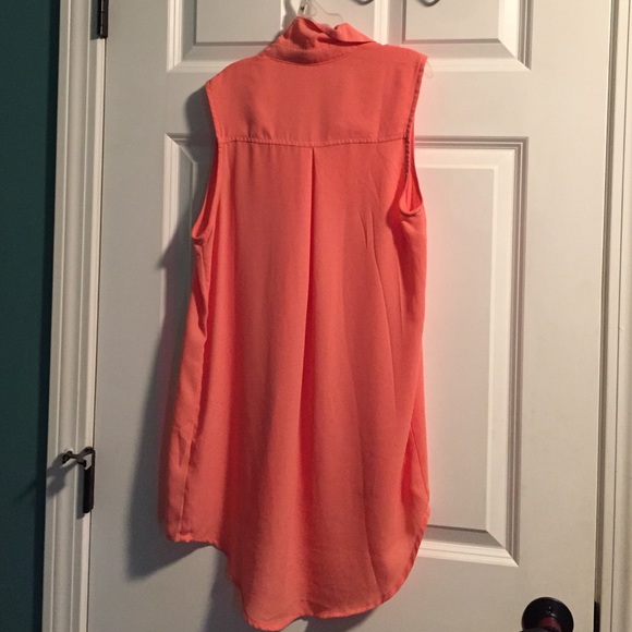 Chiffon High-Low top - Picture 2 of 2