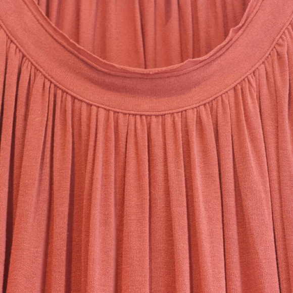 SALE :: Free people orange-red peasant tunic - Picture 4 of 4