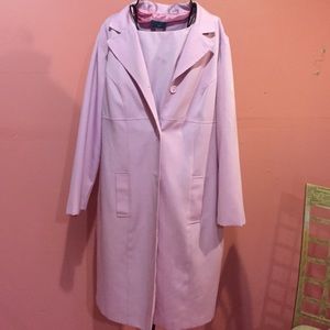 2 piece suit dress with coat