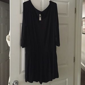Black Brand New Romper