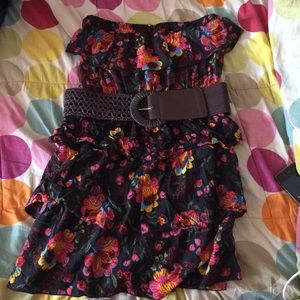 Strapless dress