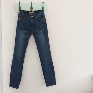 Madewell high riser skinny size 24