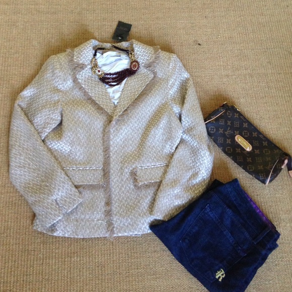 Invetsments Jackets & Blazers - Tweed blazer by Investments