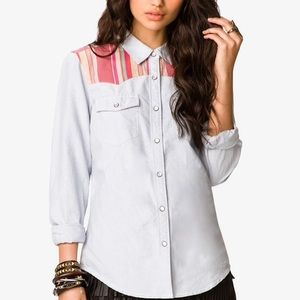 Forever 21 Denim button down