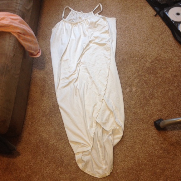 Beautiful white toga dress