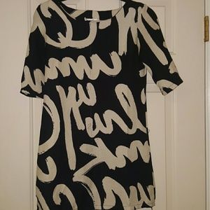 Navy Blue Mini Dress