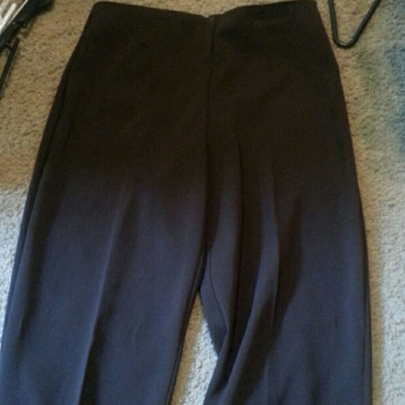 Womens brown flare dress pants