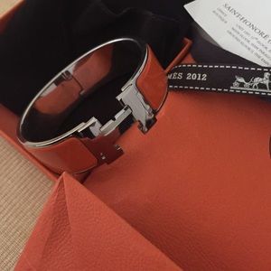 Hermes Clic clac, orange Hermes Clic clac, orange