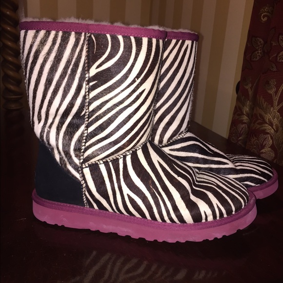 Zebra Print Ugg Boots
