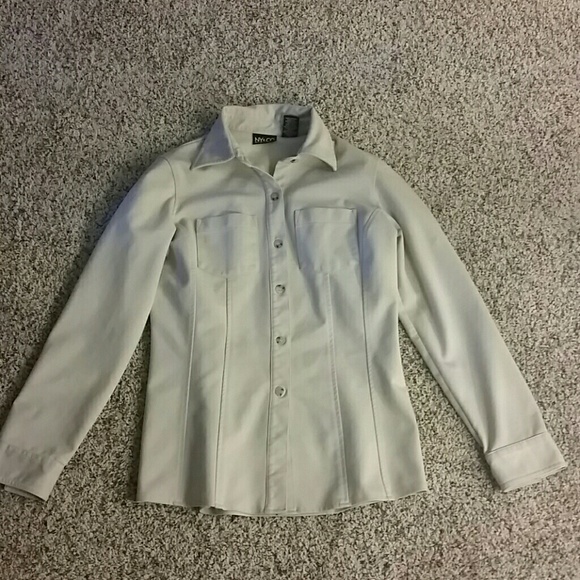 NY & CO Knit Oxford