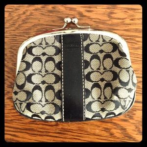 Coach change purse