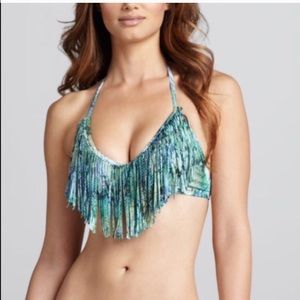 lspace fringe bikini top