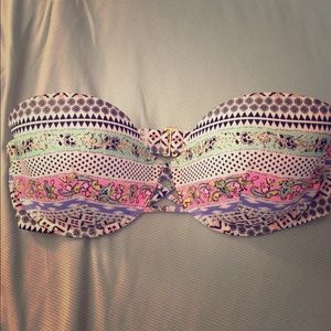 Victoria's Secret bandeau swim top