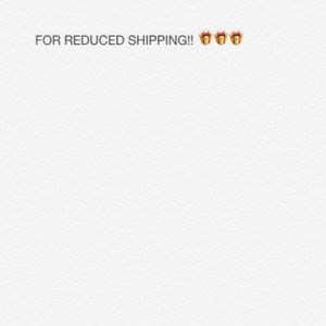 For reduced shipping on any item!!