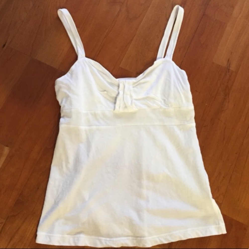 EUC Anthropologie (Zooey) white camisole, sz S - Picture 4 of 8